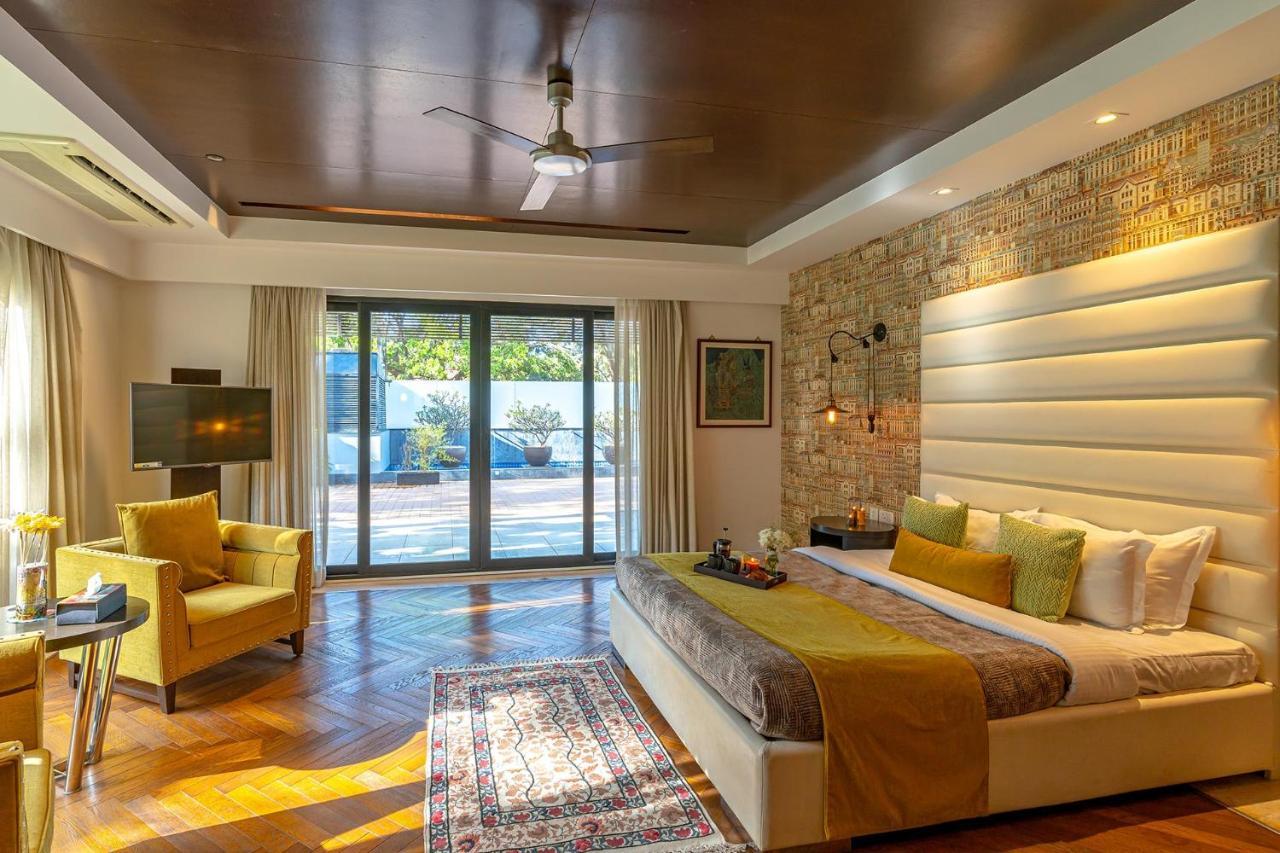 Oceanic Sunsets With River View, Comp Breakfast & Infinity Pool At Stayvista Verem Extérieur photo
